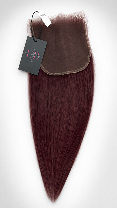 Custom colour HD Straight Lace Closure