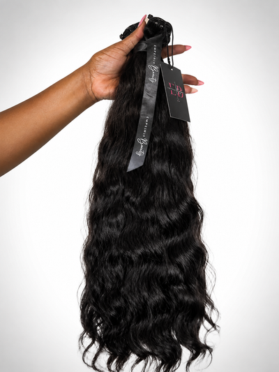 Raw wavy bundle