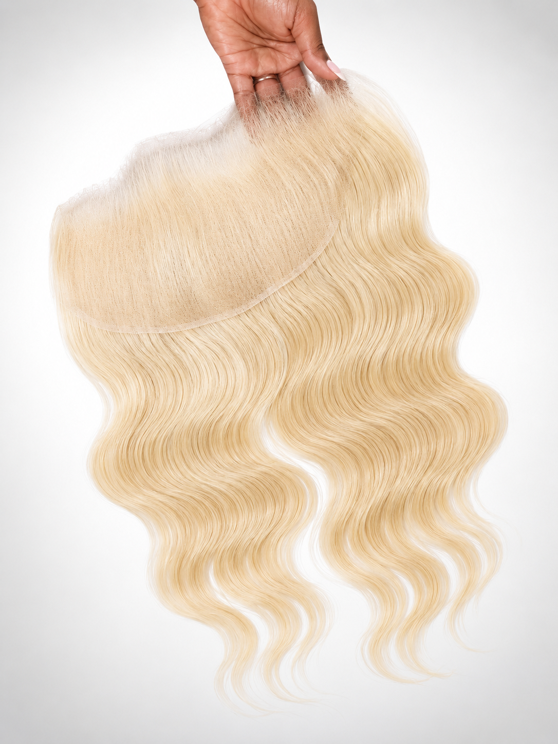 Custom colour Wavy HD Lace Frontal