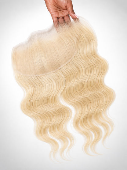 Custom colour Wavy HD Lace Frontal