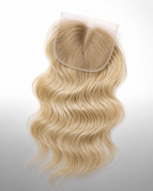 613 Blonde HD Wavy Lace Closure